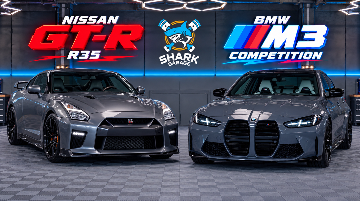 Nissan GT-R e BMW M3