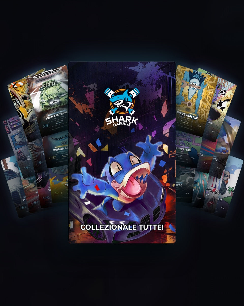 Shark Box M3 e collezione di carte