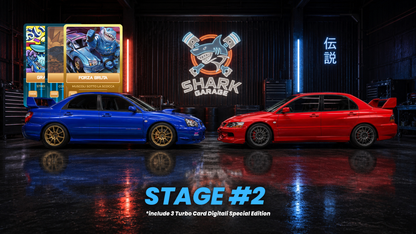 Turbo Card Digitali by Danny Lazzarin | Subaru Impreza & Mitsubishi Lancer Evo