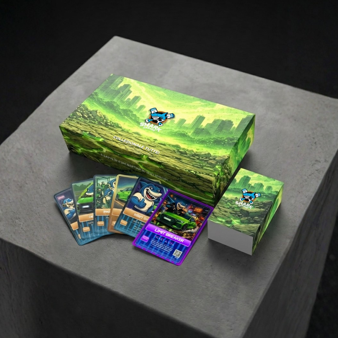 The Shark Box - Audi RS3 Edition | 12 o 36 Buste da 10 Turbo Card