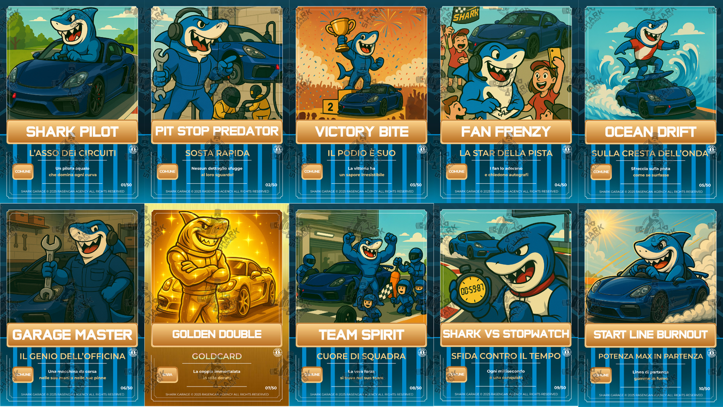 Turbo Card Fisiche - Edizione Porsche Cayman GT4