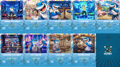 Turbo Card Digitali Classic - Edizione ''Anime Sharky''