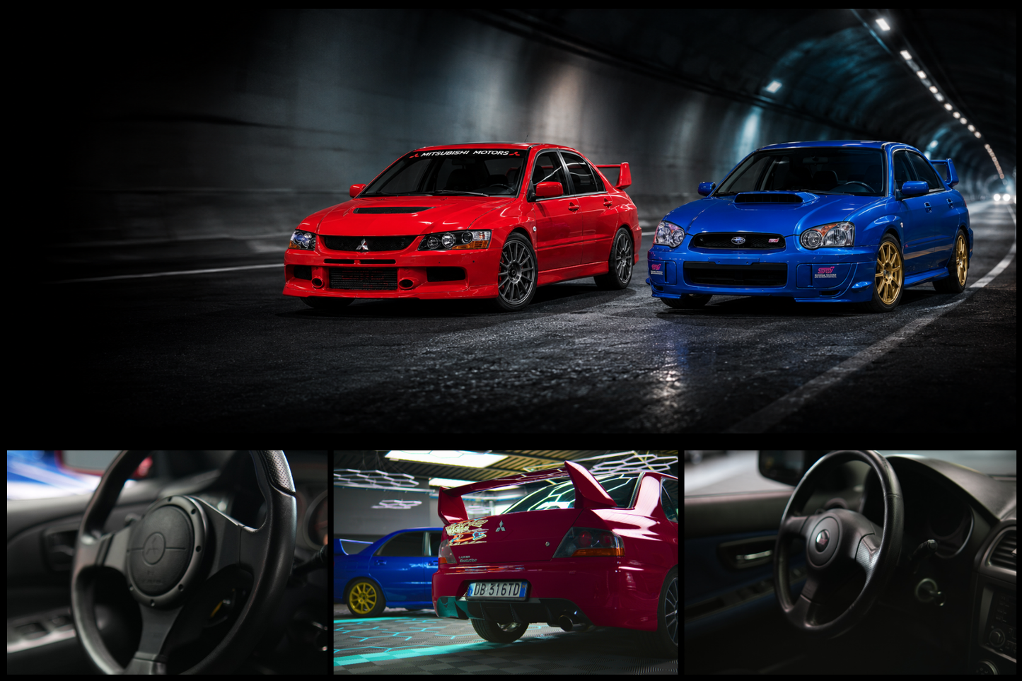 Turbo Card Digitali by Danny Lazzarin | Subaru Impreza & Mitsubishi Lancer Evo