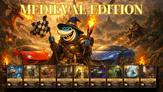 Turbo Card Digitali Classic - Edizione ''Medieval Sharky''