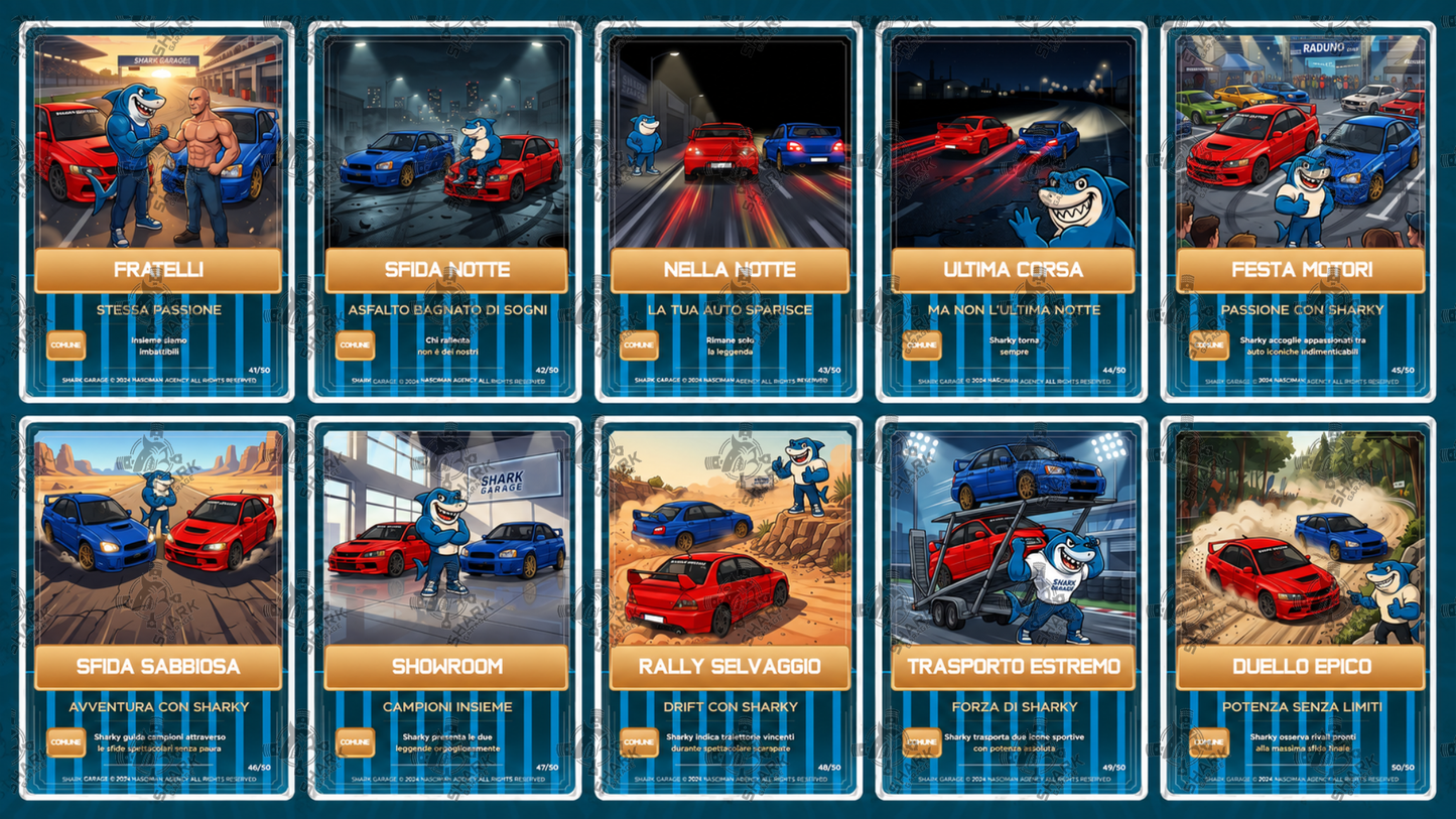 Turbo Card Digitali by Danny Lazzarin | Subaru Impreza & Mitsubishi Lancer Evo