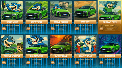 Turbo Card Digitali by Danny Lazzarin | Edizione AUDI RS3