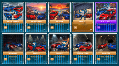 Turbo Card Digitali by Danny Lazzarin | Subaru Impreza & Mitsubishi Lancer Evo