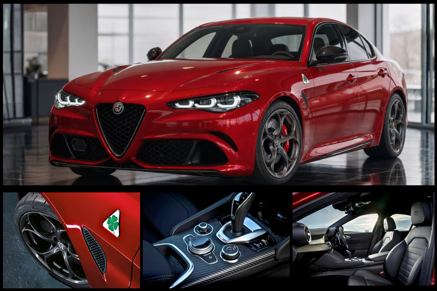 Turbo Card Digitali by Danny Lazzarin | Edizione ALFA ROMEO GIULIA QUADRIFOGLIO