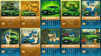 Turbo Card Digitali by Danny Lazzarin | Edizione AUDI RS3