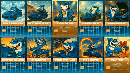 Turbo Card Fisiche - Edizione Porsche Cayman GT4