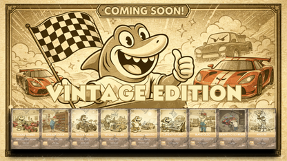 Turbo Card Digitali Classic - Edizione ''Vintage Sharky''