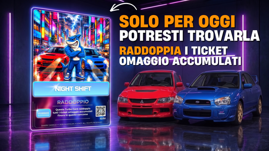 Turbo Card Digitali by Danny Lazzarin | Subaru Impreza & Mitsubishi Lancer Evo