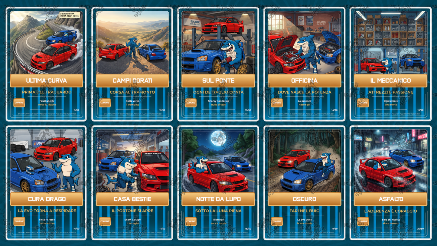 Turbo Card Digitali by Danny Lazzarin | Subaru Impreza & Mitsubishi Lancer Evo