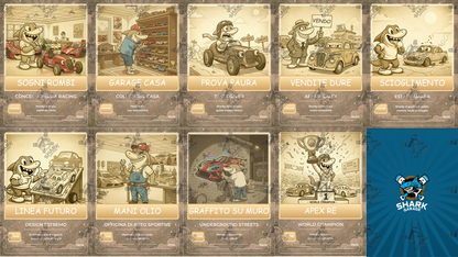 Turbo Card Digitali Classic - Edizione ''Vintage Sharky''
