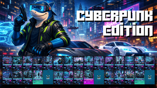 Turbo Card Digitali Classic - Edizione ''Cyberpunk Sharky''