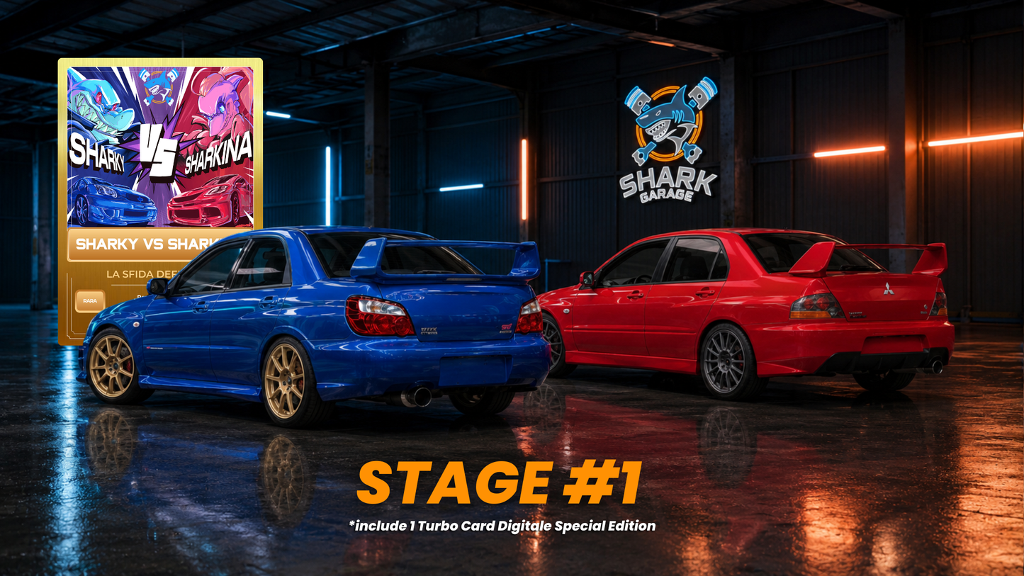 Turbo Card Digitali by Danny Lazzarin | Subaru Impreza & Mitsubishi Lancer Evo