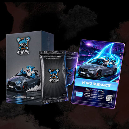 The Shark Box - A45s Edition | 12 Buste da 10 Turbo Card