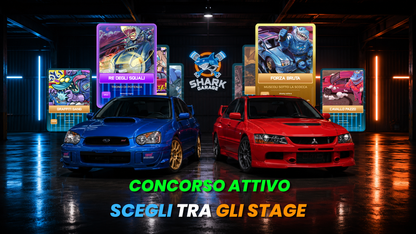 Turbo Card Digitali by Danny Lazzarin | Subaru Impreza & Mitsubishi Lancer Evo