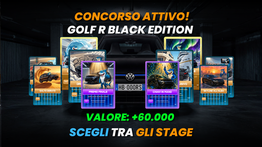 Turbo Card Digitali by Danny Lazzarin | Golf R 8.5 Black Edition