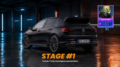 Turbo Card Digitali by Danny Lazzarin | Golf R 8.5 Black Edition