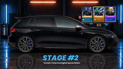 Turbo Card Digitali by Danny Lazzarin | Golf R 8.5 Black Edition