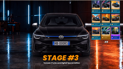 Turbo Card Digitali by Danny Lazzarin | Golf R 8.5 Black Edition