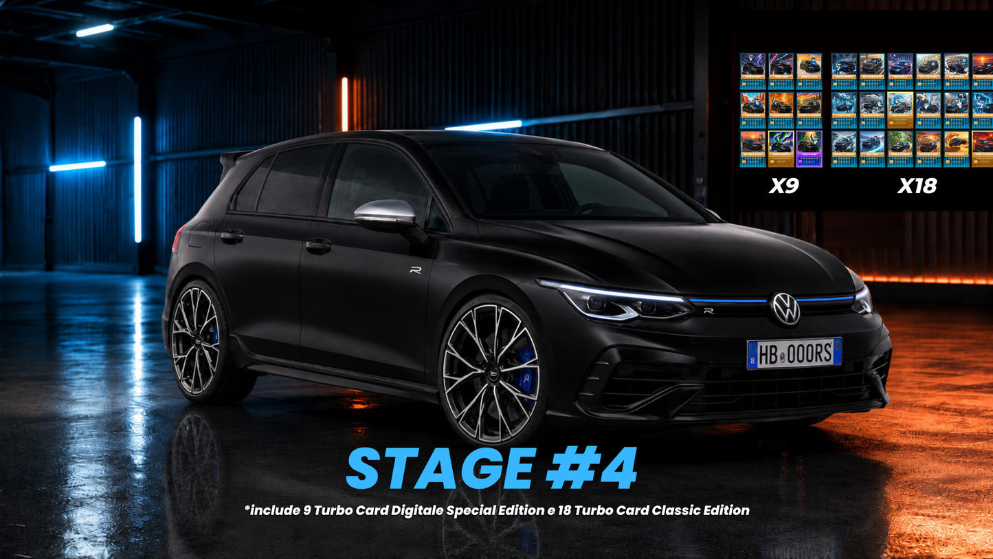 Turbo Card Digitali by Danny Lazzarin | Golf R 8.5 Black Edition