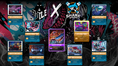 The Shark Box - A45s Edition | 12 Buste da 10 Turbo Card