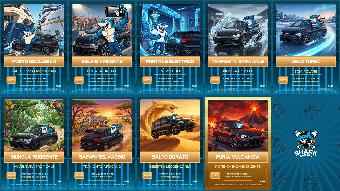 Turbo Card Digitali by Danny Lazzarin | Golf R 8.5 Black Edition