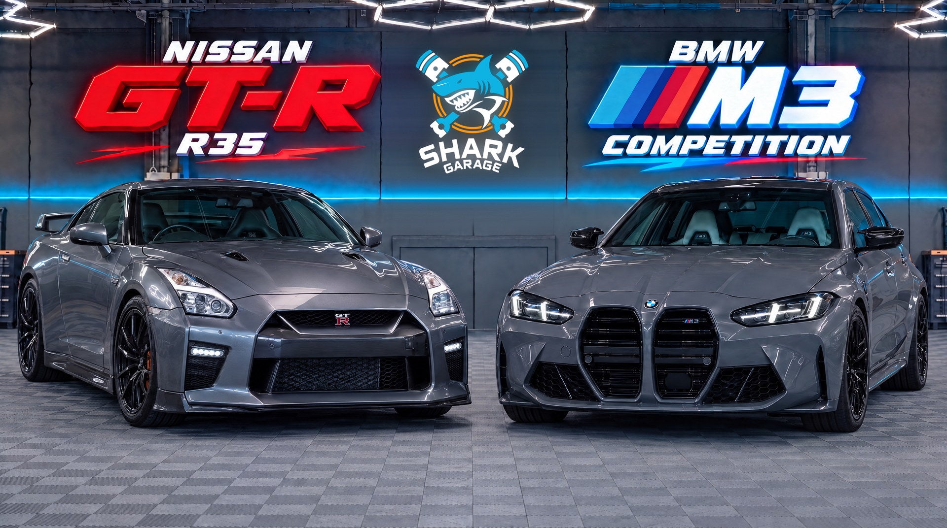 Nissan GT-R e BMW M3